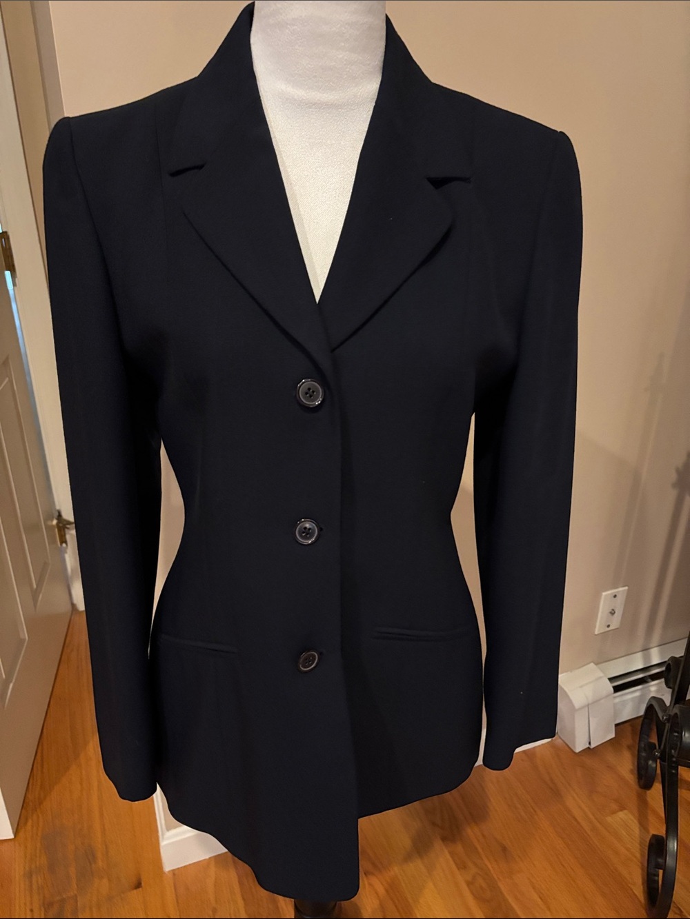Laura Ashley Women's Dark Navy Tailored Blazer